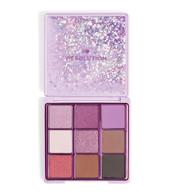 I Heart Revolution - Paleta de Sombras Glitter Palette - Fortune Seeker