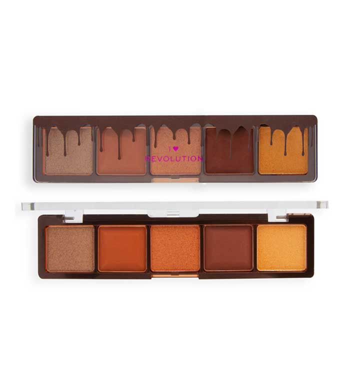 I Heart Revolution - Mini Chocolate Shadow Palettes - Chocolate Fudge