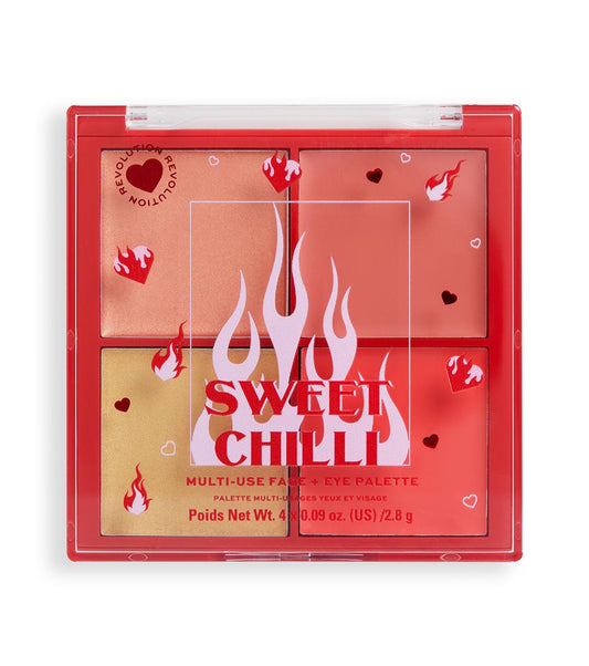 I Heart Revolution - *Sweet Chilli* - Palette viso e occhi multiuso