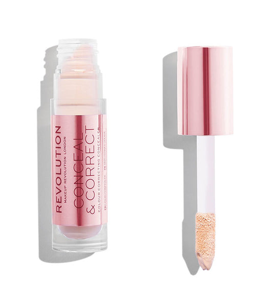 Makeup Revolution - Corretor Líquido Conceal & Correct - Banana