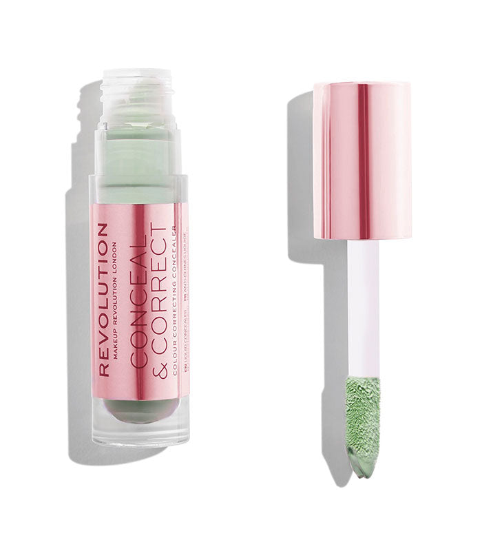Makeup Revolution - Correttore liquido Conceal & Correct - Green