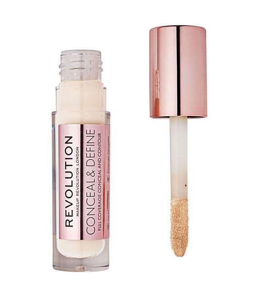Makeup Revolution - Corretor Líquido Conceal & Define - C1