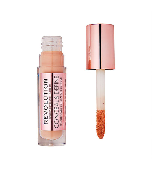 Makeup Revolution - Corretor líquido Conceal & Define -C10.5