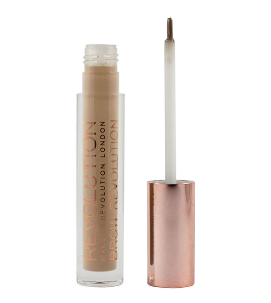 Makeup Revolution - Gel de Sobrancelhas Brow Revolution - Castanho Claro