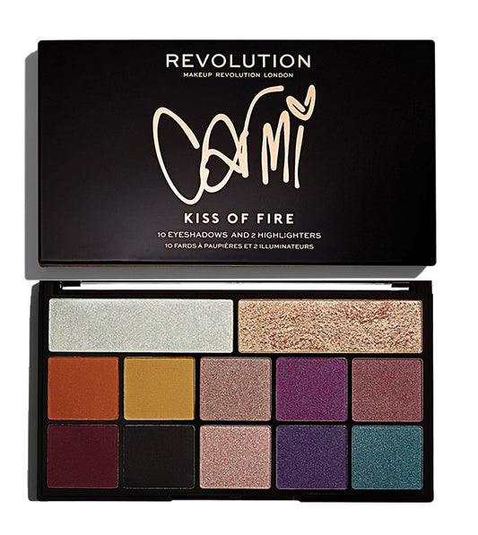 Revolution - Palette ombretti e illuminanti Carmi - Kiss of Fire