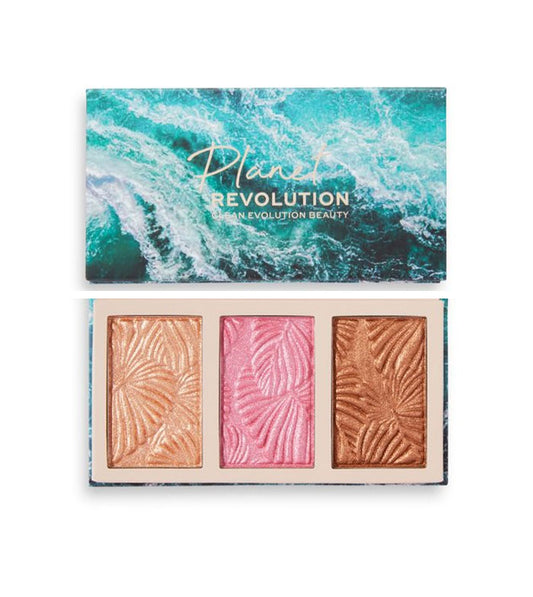 Planet Revolution - Paleta de rostro - Ocean