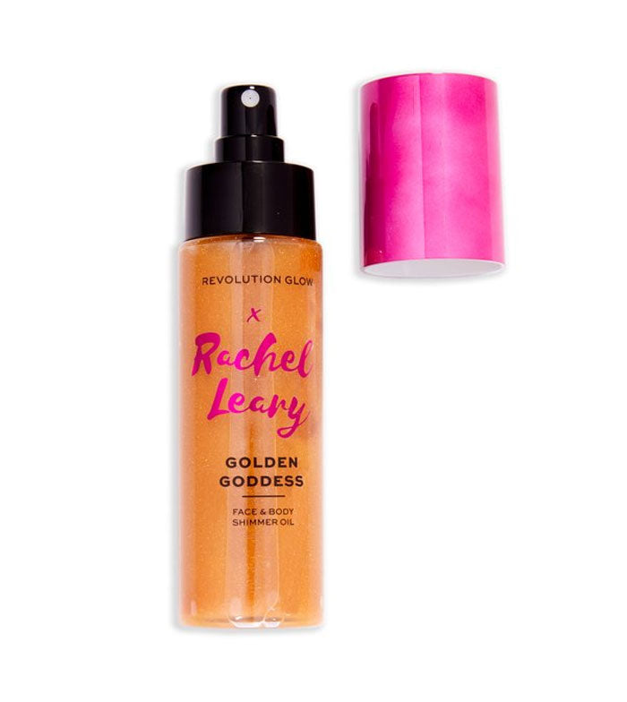 Revolution - Óleo Iluminador para Rosto e Corpo X Rachel Leary - Shimmer Oil