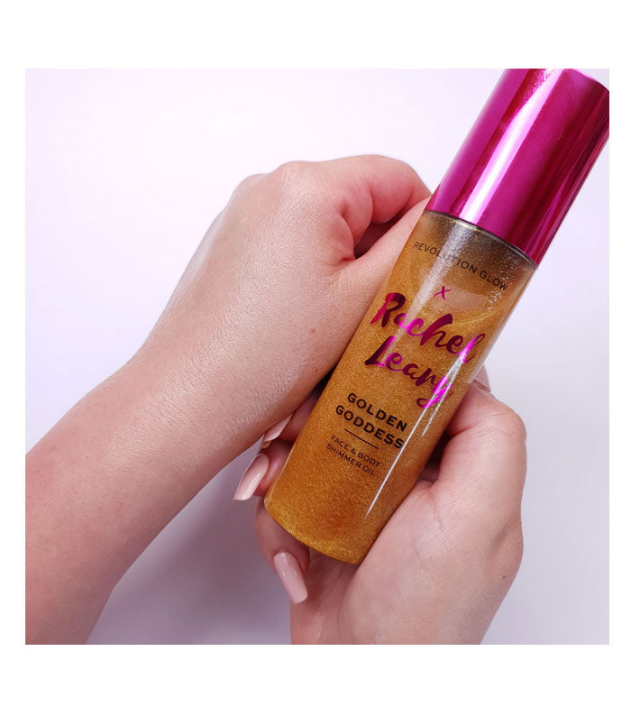 Revolution - Óleo Iluminador para Rosto e Corpo X Rachel Leary - Shimmer Oil