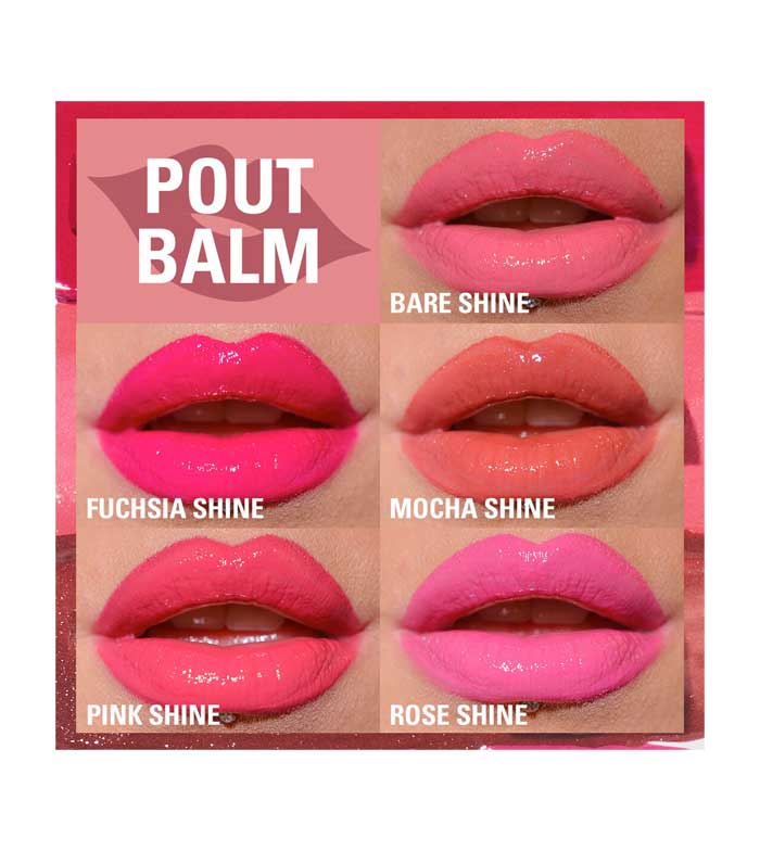 Revolution - Bálsamo labial Pout Balm - Pink Shine