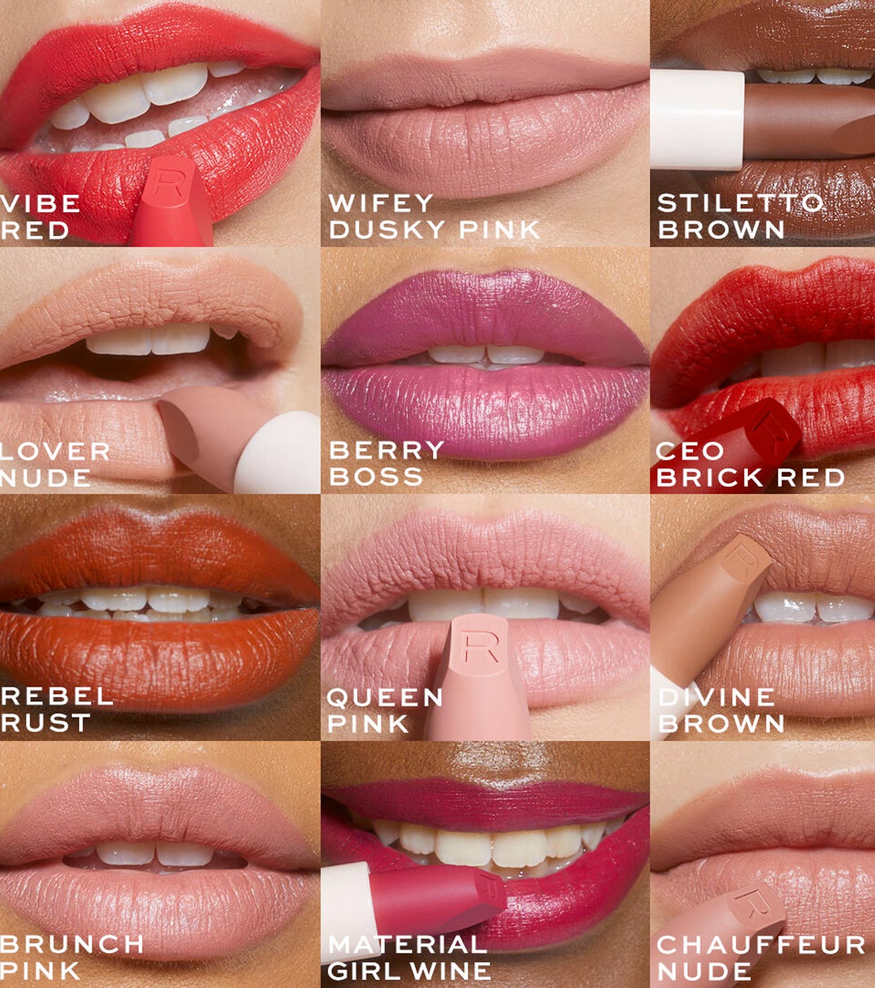 Revolution - Barra de labios satinada Lip Allure - Rebel Rust