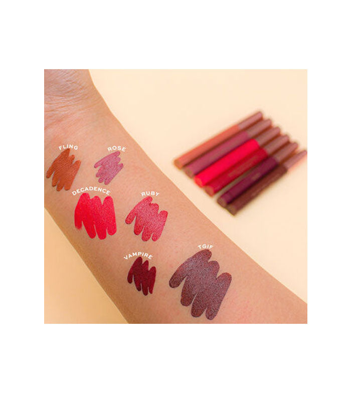 Revolution - Barra Labios Velvet Kiss Lip Crayon - Rosé