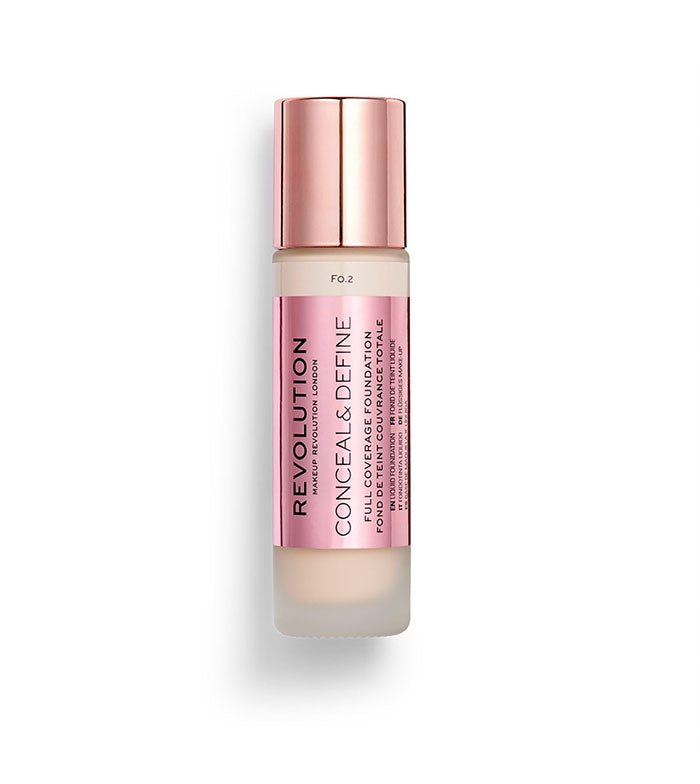 Revolution - Base de maquilhagem Conceal & Define - F0.2
