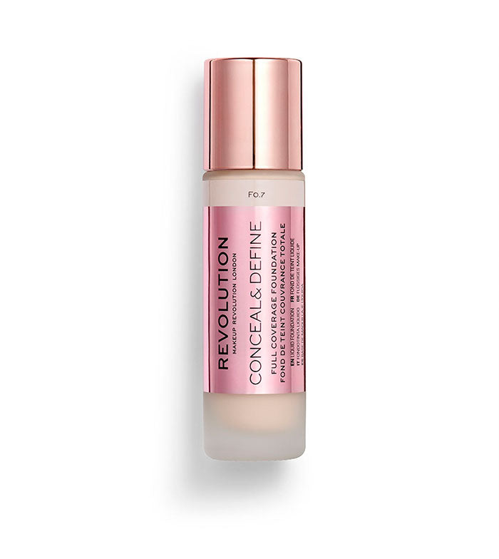 Revolution - Base de Maquilhagem Líquida Conceal & Define - F0.7