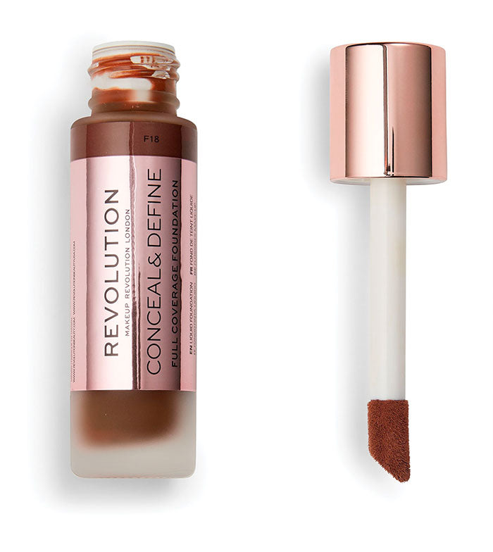 Revolution - Base de maquilhagem Conceal & Define - F18