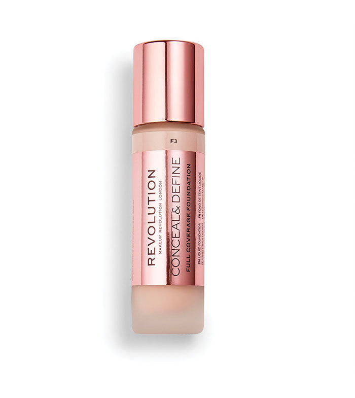 Revolution - Fondotinta fluido Conceal & Define - F3