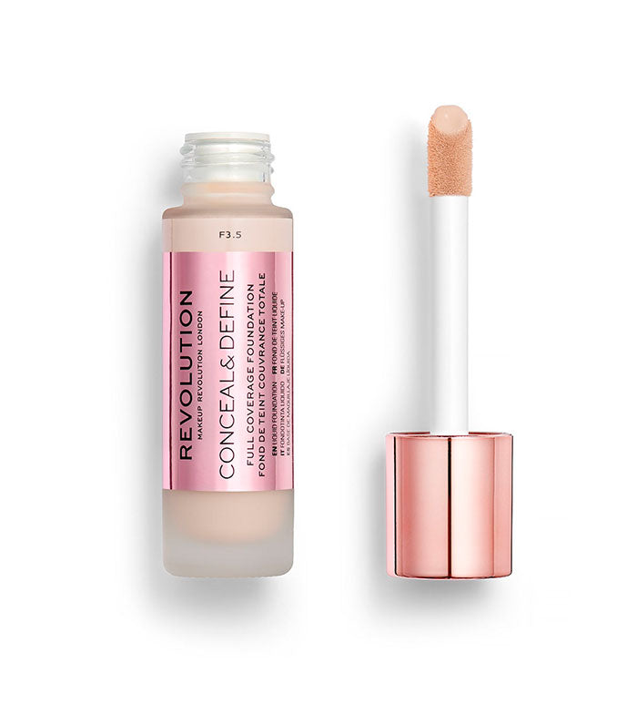 Revolution - Base de maquillaje Conceal & Define - F3.5