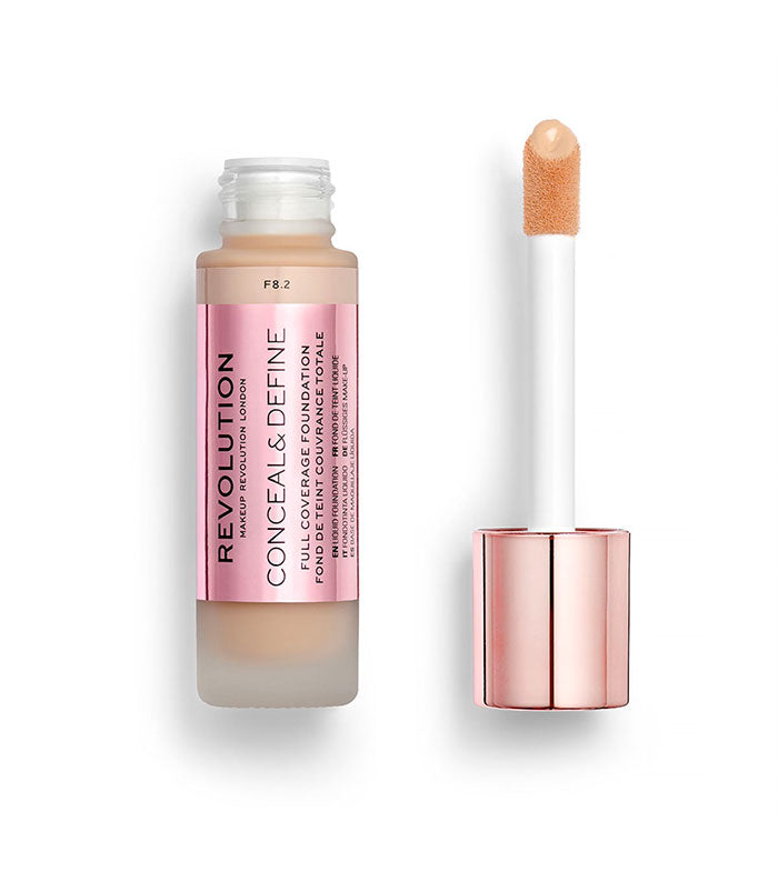 Revolution - Base de maquilhagem Conceal & Define - F8.2