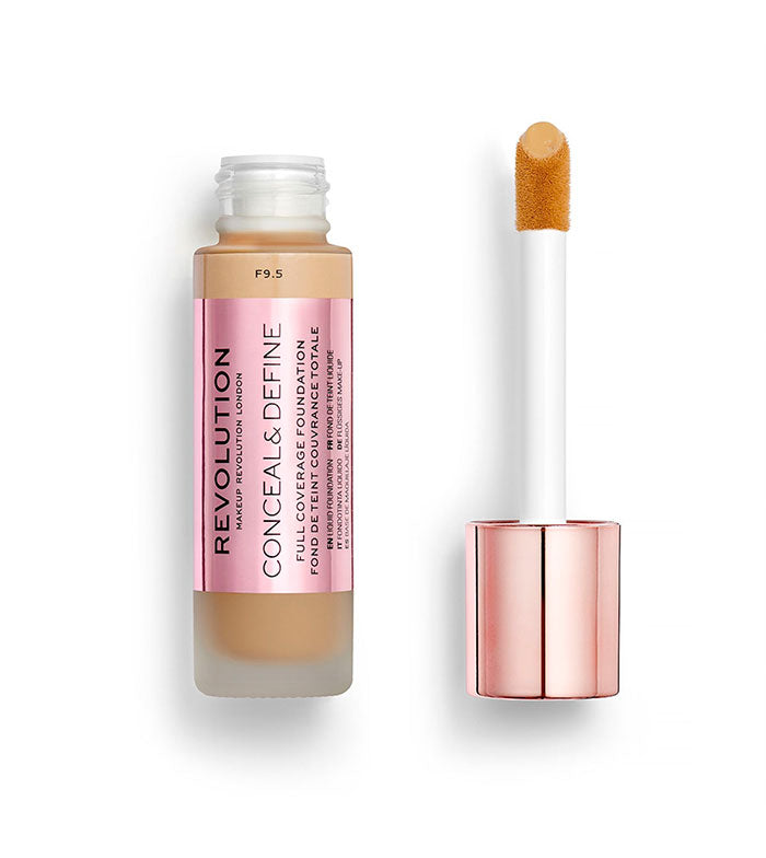 Revolution - Base de maquillaje Conceal & Define - F9.5