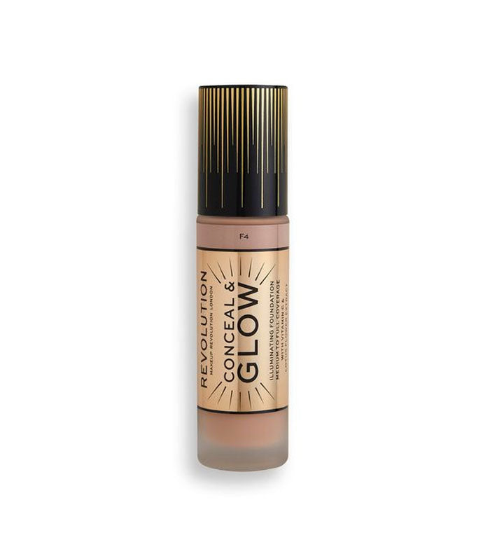 Revolution - Fondotinta Conceal & Glow - F4
