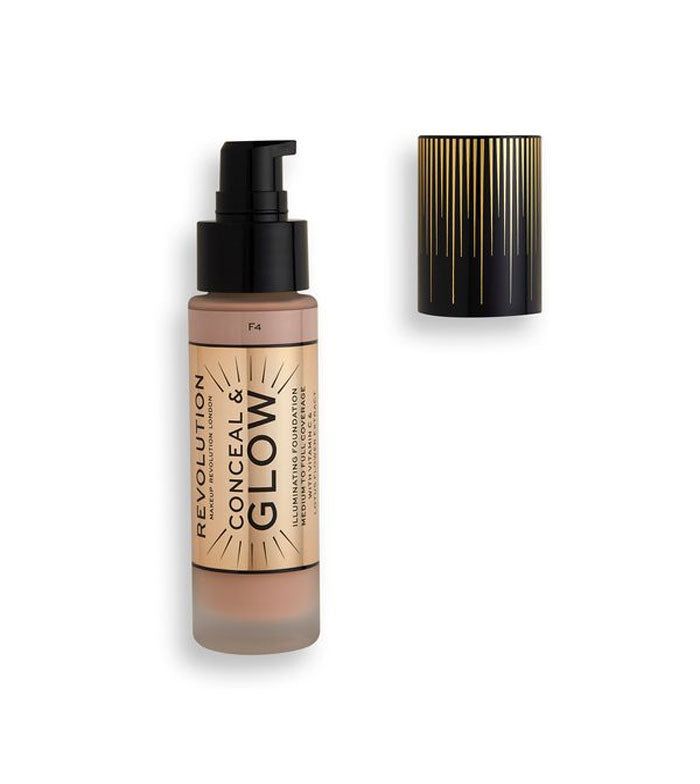 Revolution - Fondotinta Conceal & Glow - F4