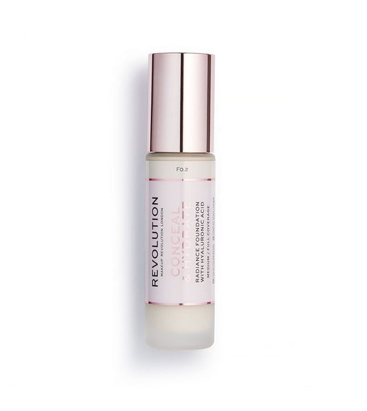 Revolution - Base de maquilhagem Conceal & Hydrate - F0.2