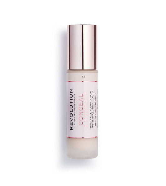 Revolution - Base de maquilhagem Conceal & Hydrate - F3