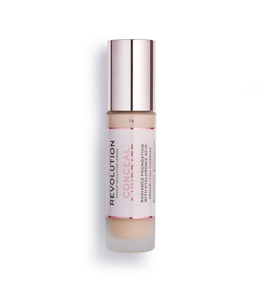 Revolution - Base de maquilhagem Conceal & Hydrate - F8