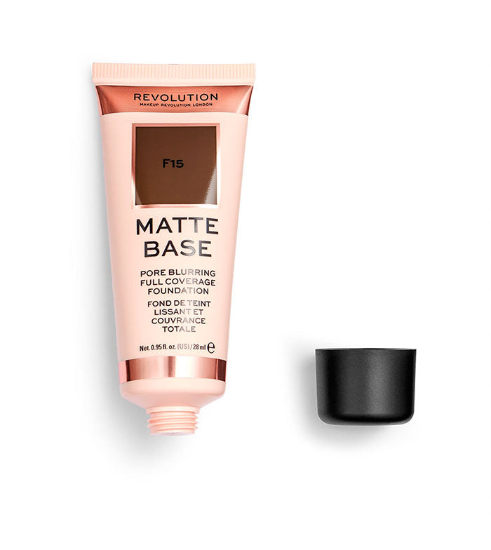 Revolution - Base de maquillaje Matte Base - F15