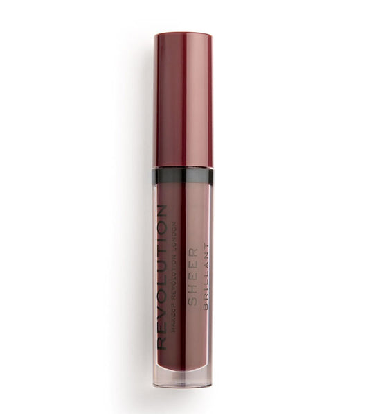 Revolution - Brilho de Lábios Sheer Lip - 148 Plum