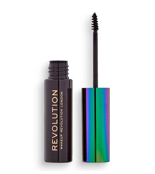 Revolution - *Good vibes* - Gel de sobrancelhas High Brow Gel - Castanho Escuro