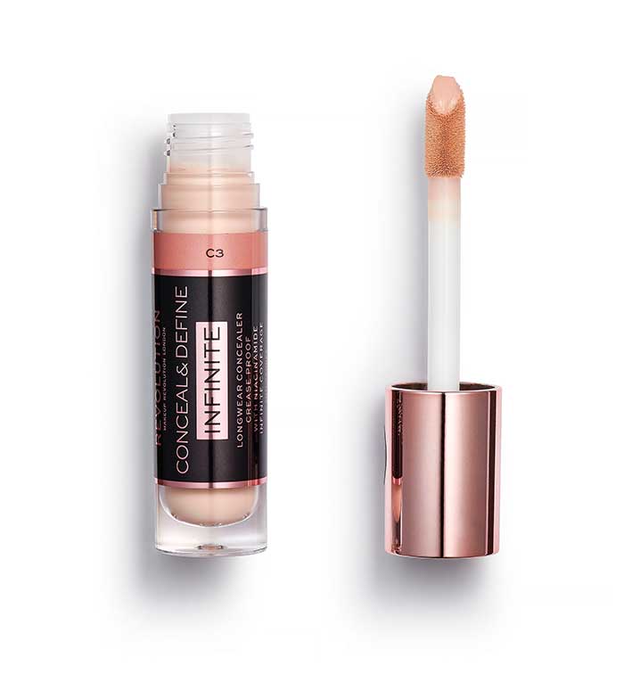 Revolution - Correttore liquido Conceal & Define Infinite XL - C3