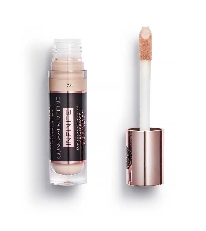 Revolution - Correttore liquido Conceal & Define Infinite XL - C4