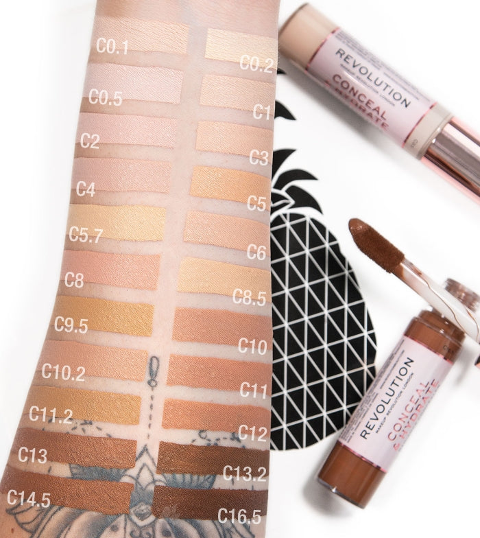 Revolution - Correttore liquido Conceal & Hydrate - C1