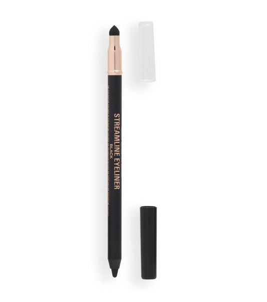 Revolution - Lápis Delineador Waterline Streamline - Preto