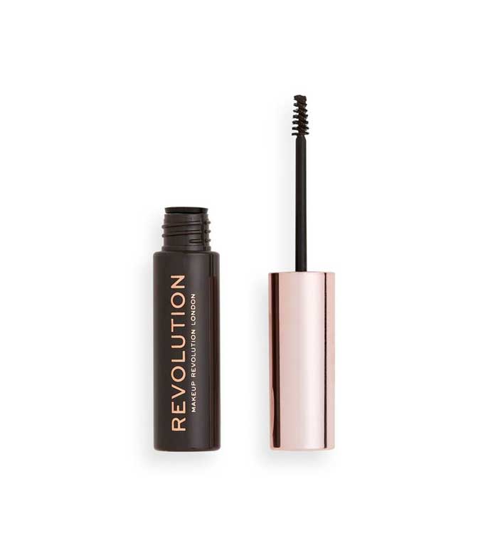 Revolution - Gel para cejas - Dark Brown