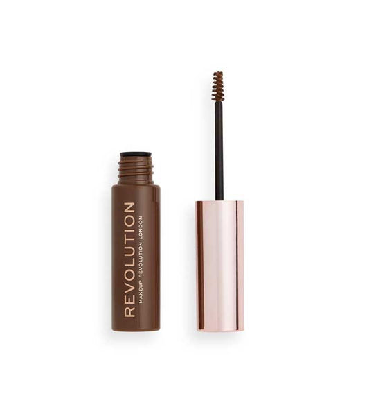 Revolution - Gel de sobrancelhas - Castanho Médio