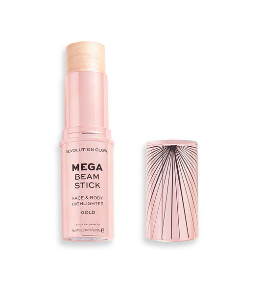 Revolution - *Glow* - Iluminador facial e corporal Mega Beam Stick - Gold