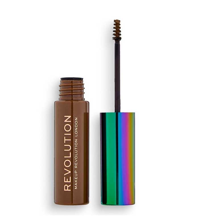 Revolution - *Good vibes* - Gel de sobrancelhas High Brow Gel - Ash Brown