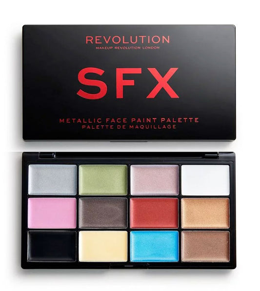Revolution - *Halloween* - Paleta de maquillaje para rostro SFX Halloween Metallic
