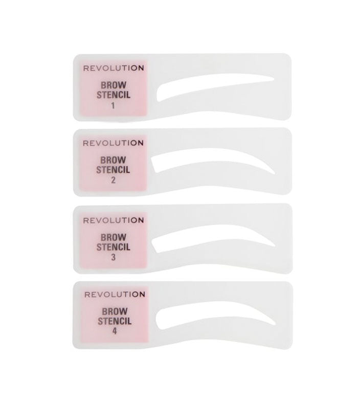 Revolution - Kit de cejas Brow Powder - Ash Brown