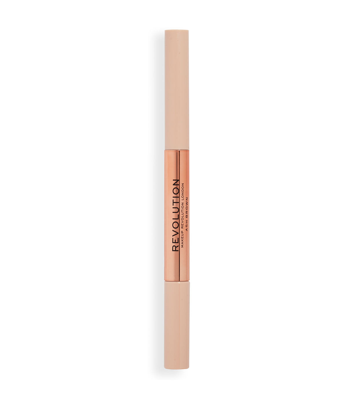 Revolution - Lápiz de cejas Fluffy Brow Filter Duo - Dark Brown