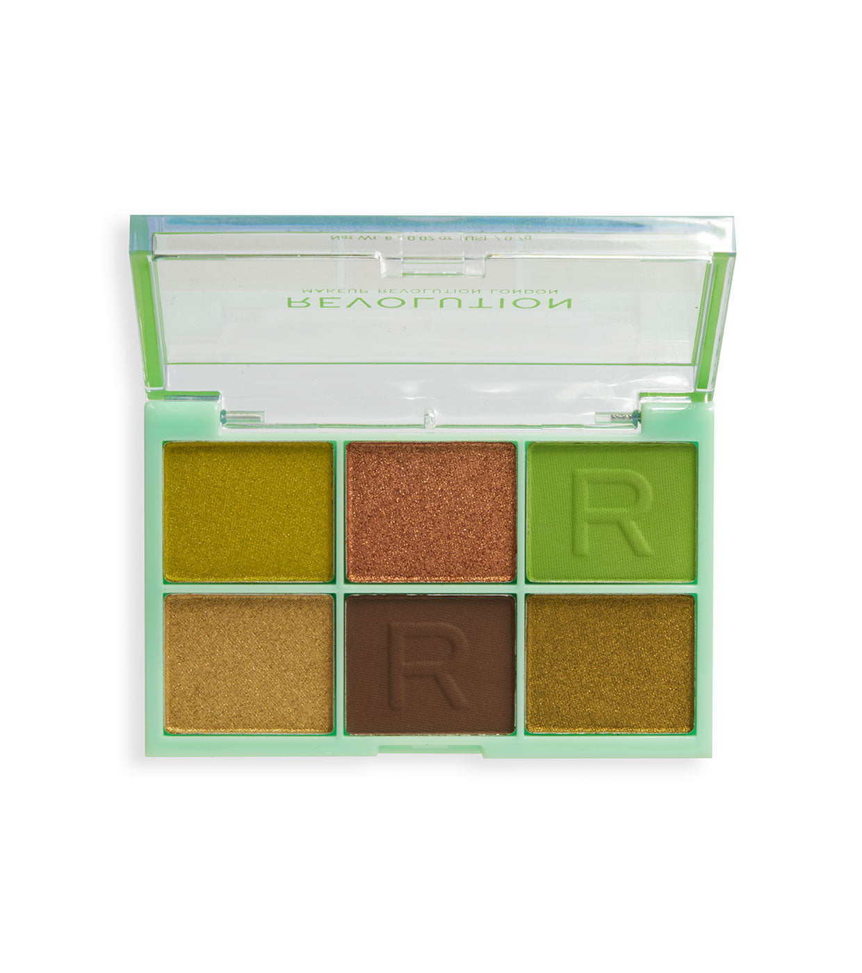 Revolution - Mini paleta de sombra Mini Colour Reloaded - Its Giving Green