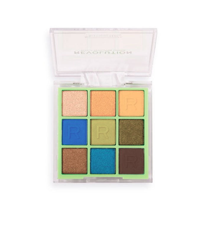Revolution - *Neon Heat* - Palette ombretti Neon Heat - Safari Green