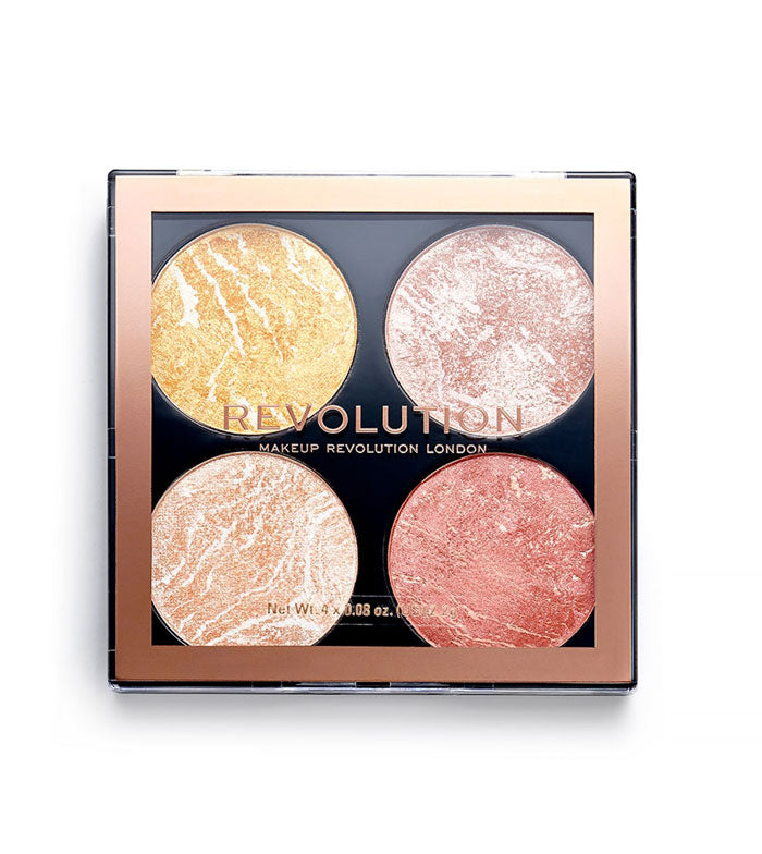Revolution - Palette illuminanti e bronzer Cheek Kit - Make it count