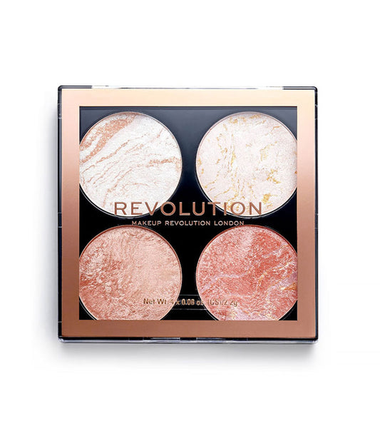 Revolution - Paleta de iluminadores e bronzeadores Cheek Kit - Take a Breather