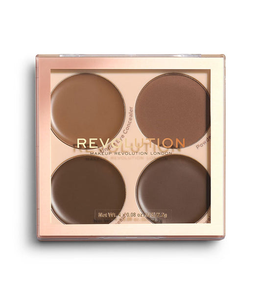 Revolution - Paleta de corretivo - Matte Base C13-16