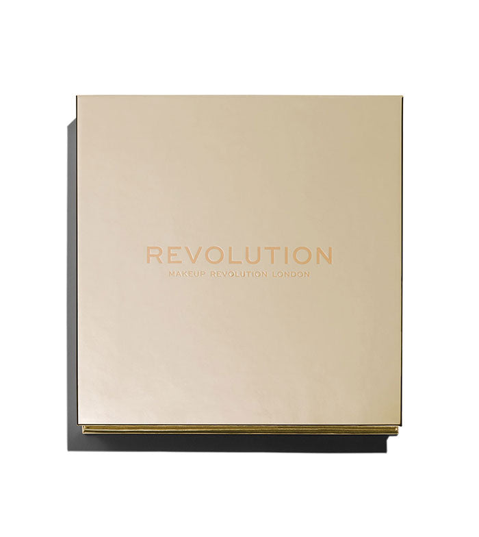 Revolution - Paleta de iluminadores Face Quad - Incandescent
