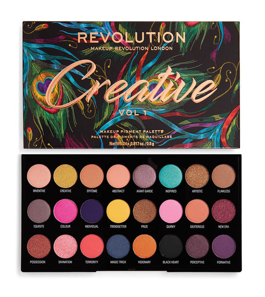 Revolution - Paleta de Sombras Creative Vol 1