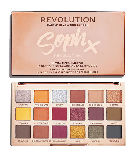 Revolution - Palette ombretti Soph X - Extra Spice