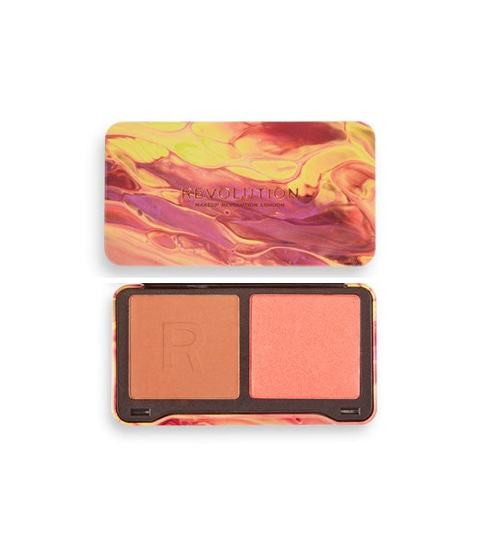 Revolution - *Neon Heat* - Paleta para o Rosto Neon Heat Dynamic - Peach Heat